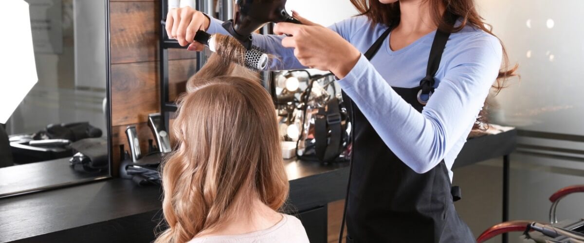 hair care service in salon